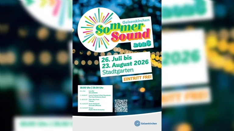 SommerSound: Fünf Doppelkonzerte in Gelsenkirchen